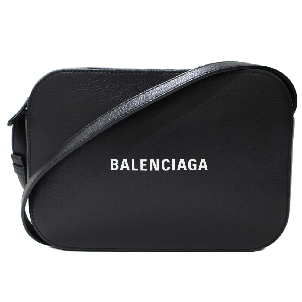 Balenciaga Crossbody Black Bag Everyday Shoulder Leather Camera - Picture 2 of 7